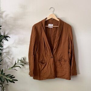 Old Navy Women's Mustard Brown Blazer